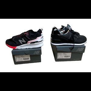 LOT 2 New Balance 574 Men CM977HFQ ML574GYH SZ 8 D